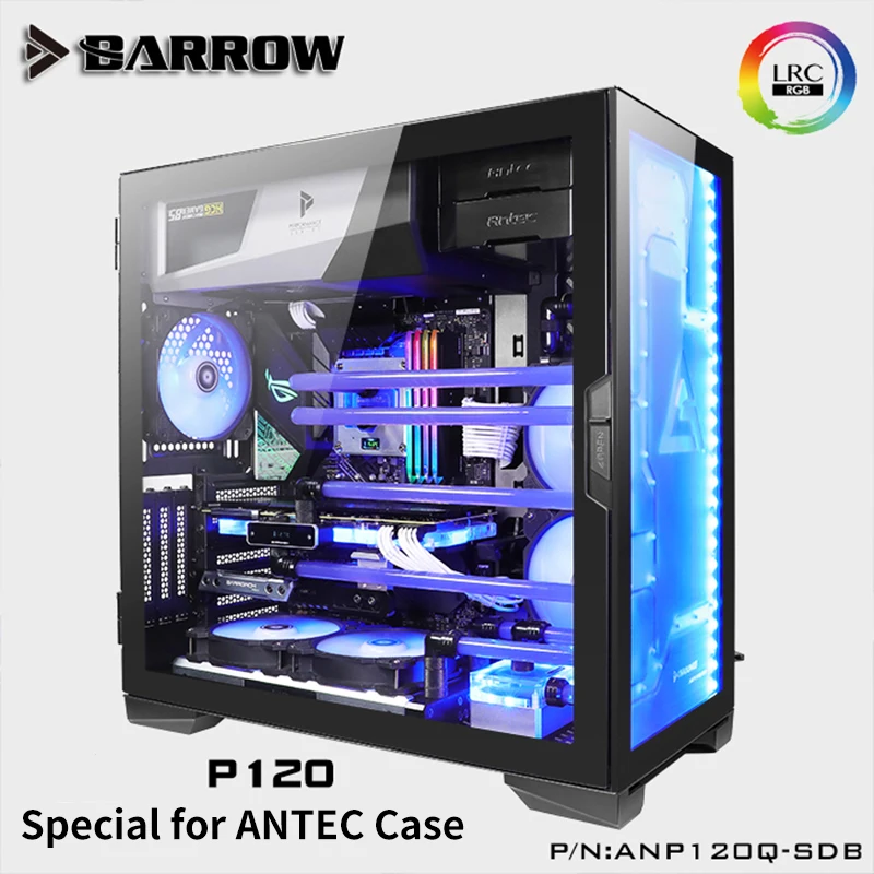 Barrow ANP120Q SDB передние доски для водных путей Antec P120Q чехол Intel CPU Water Block & Single GPU