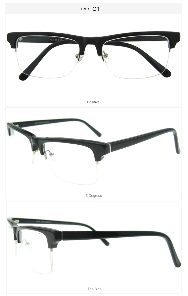 OCCI CHIARI металлические мужские очки Gafas по рецепту, толстые очки, оптические очки для близорукости, прозрачные оправы для очков, W-COLLURA
