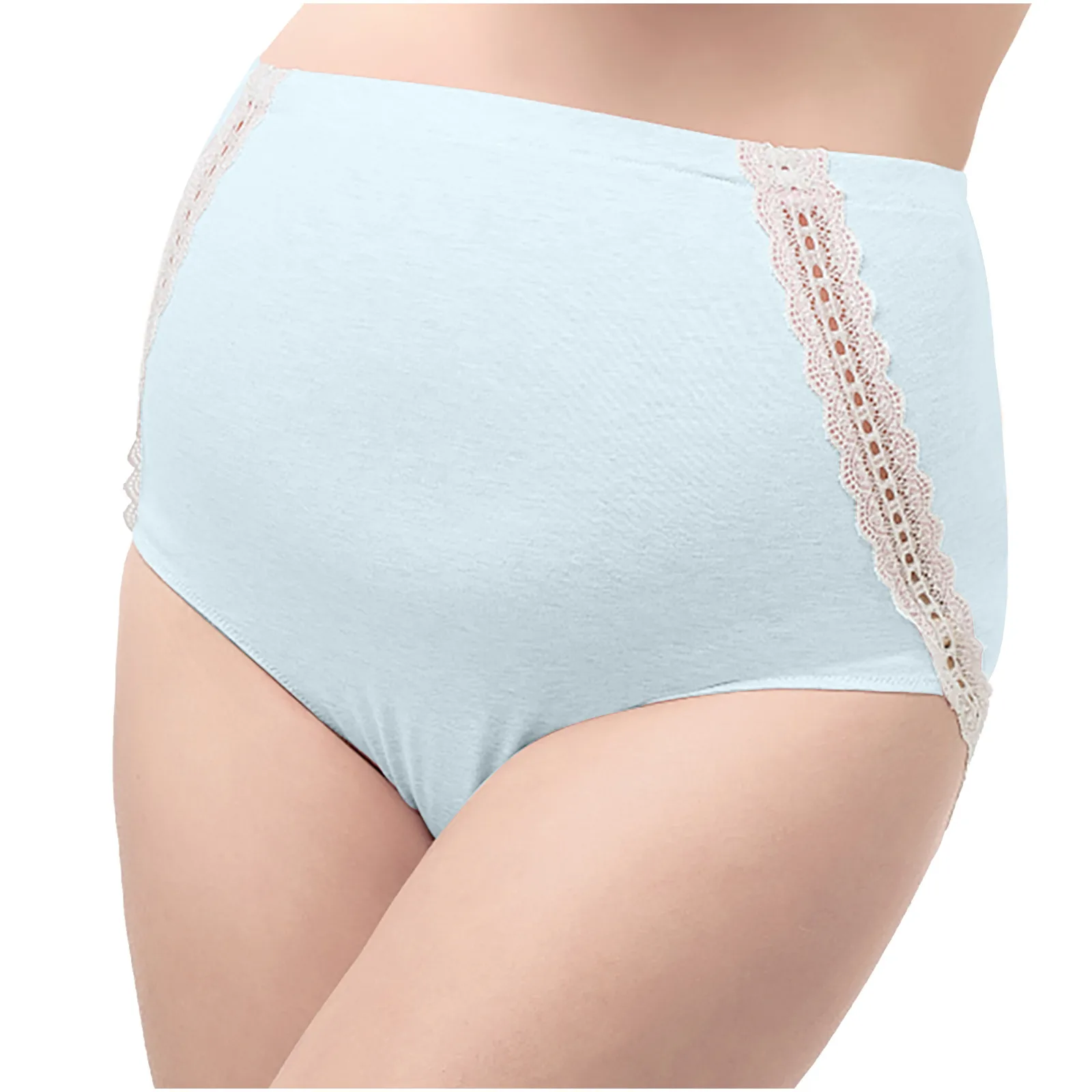 

Women High Waist Pregnant Woman Underwear Adjustable Lace Female Panties Women's Maternity Panties Sous-vtements De Maternit