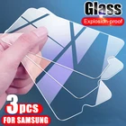 Защитное стекло, закаленное стекло для Samsung Galaxy A10 A20 A30 A50 A60 A70 A80 A3 A5 A7 J3 J5 J7 2017 A6 J6 A7 2018 S7 S6, 3 шт.