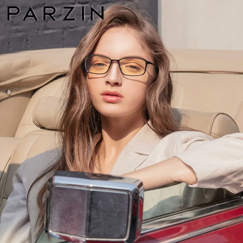 PARZIN, анти-синий светильник, стекло, мужские очки для чтения, защитные очки, очки для глаз, очки, игровые компьютерные очки, es для женщин 15752