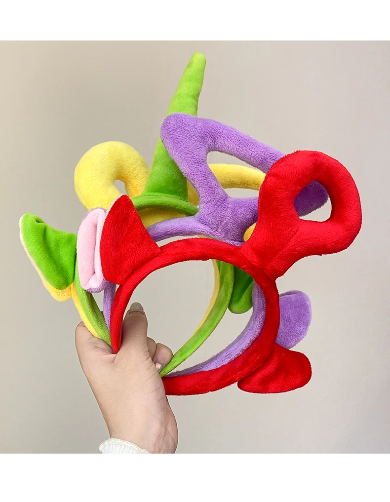 Супер милая плюшевая игрушка-телепузик повязка на голову с ушами | Игрушки и