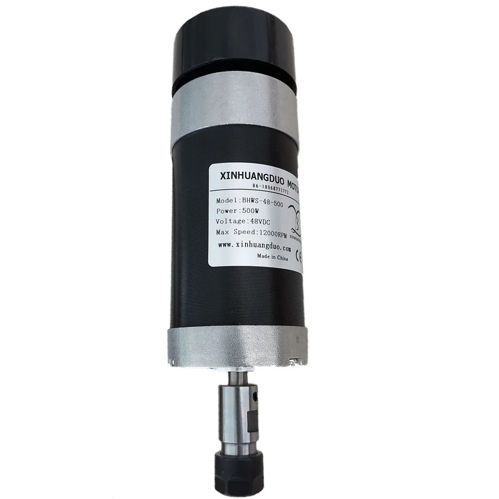 Высокоскоростной бесщеточный двигатель 500 Вт постоянный ток 48 В Гравировальный