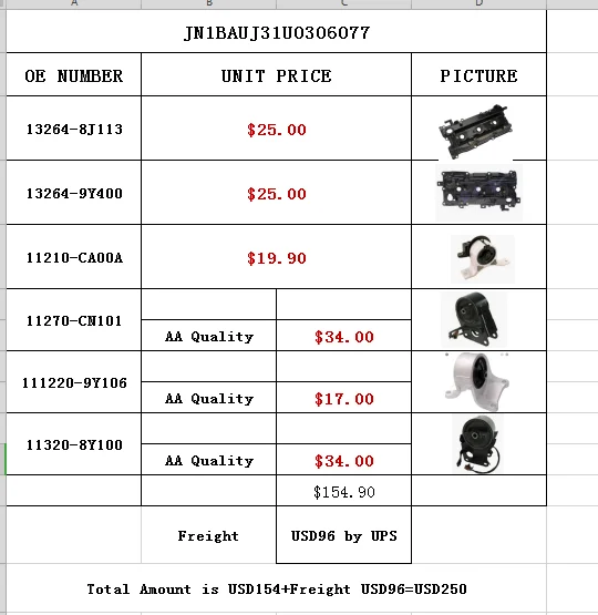 Автозапчасти крышка клапана и монтаж двигателя|Затворы| |