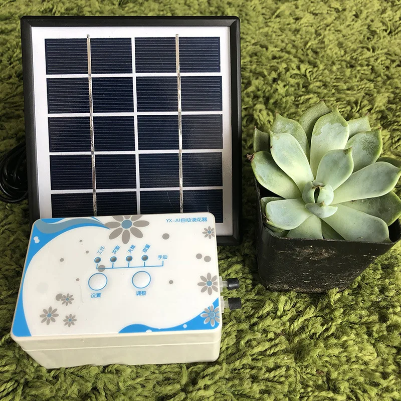 Умная Система капельного орошения на солнечной батарее с трубопроводом низким