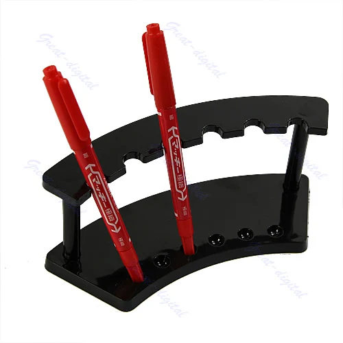 Акриловая подставка держатель для ручек 6 отделений| |