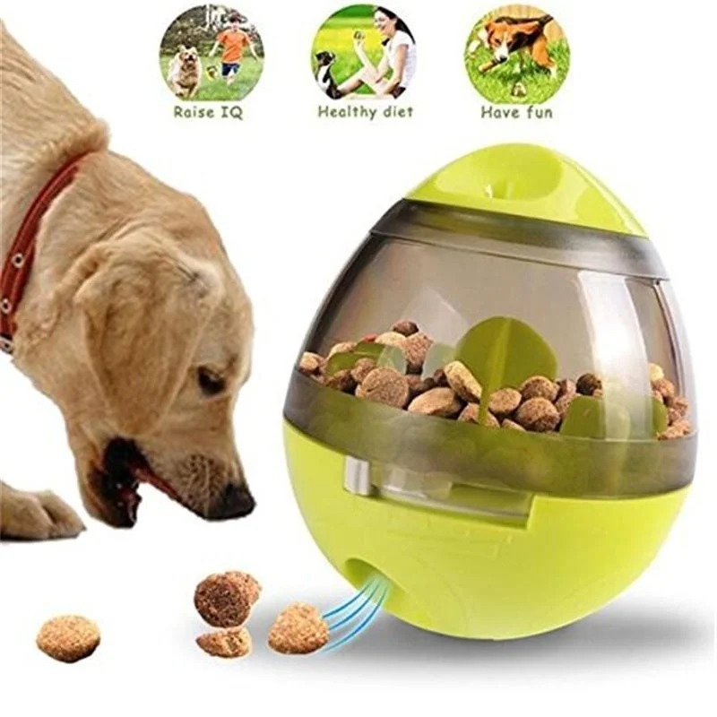 

pet dog Cat IQ Training Ball Smarter Pet Interactive Toys Food Ball Food Dispenser for Cats Playing Training Balls Pet Supplies