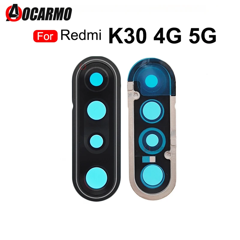 

Rear Back Camera Lens With Frame For Xiaomi Redmi K30 4G 5G Replacement Parts