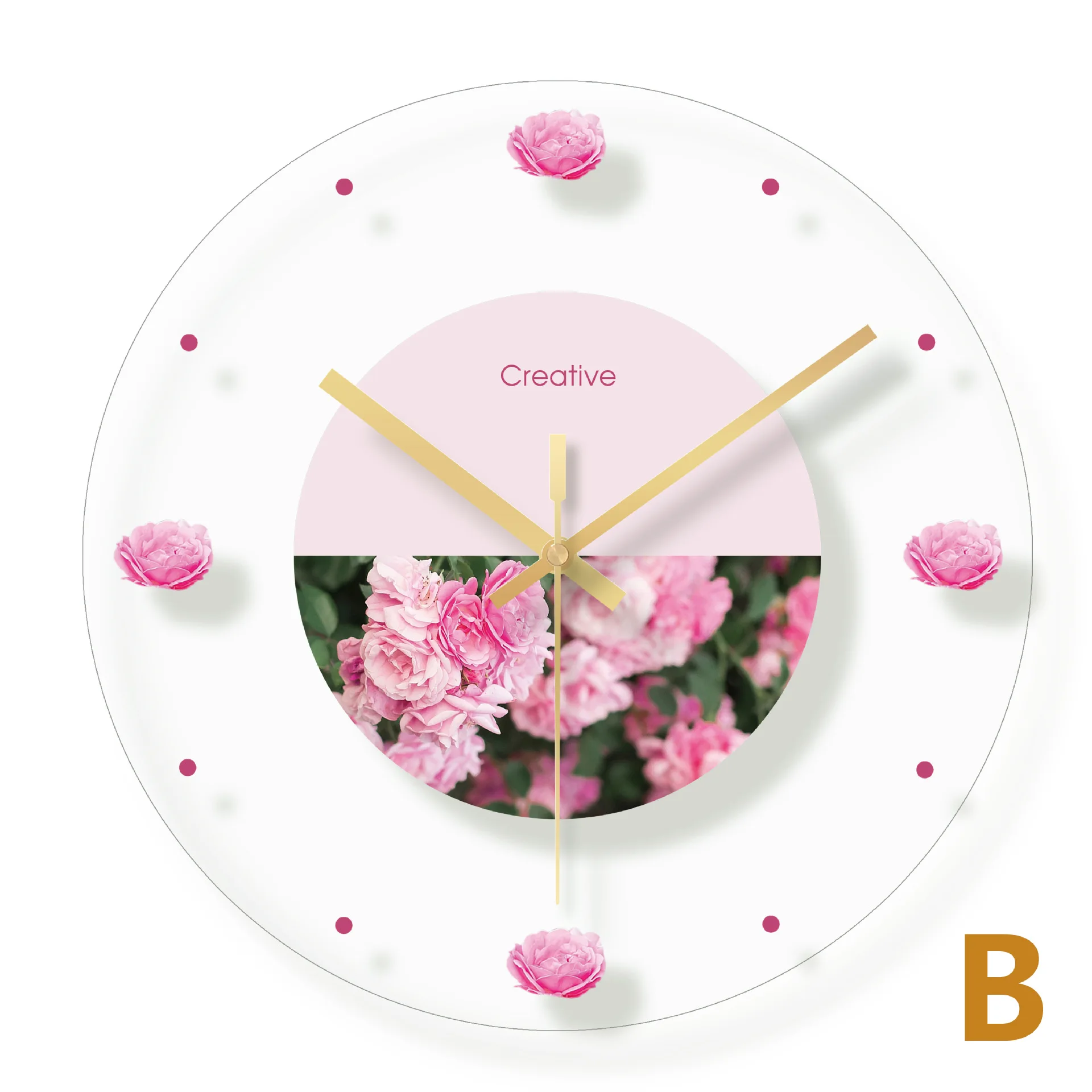 Большие настенные часы в скандинавском стиле бесшумные стеклянные для гостиной