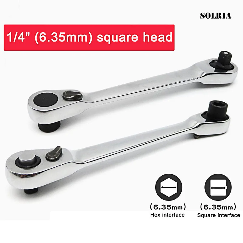 

Мини-гаечный ключ с трещоткой, 1/4 дюйма, 1 шт.