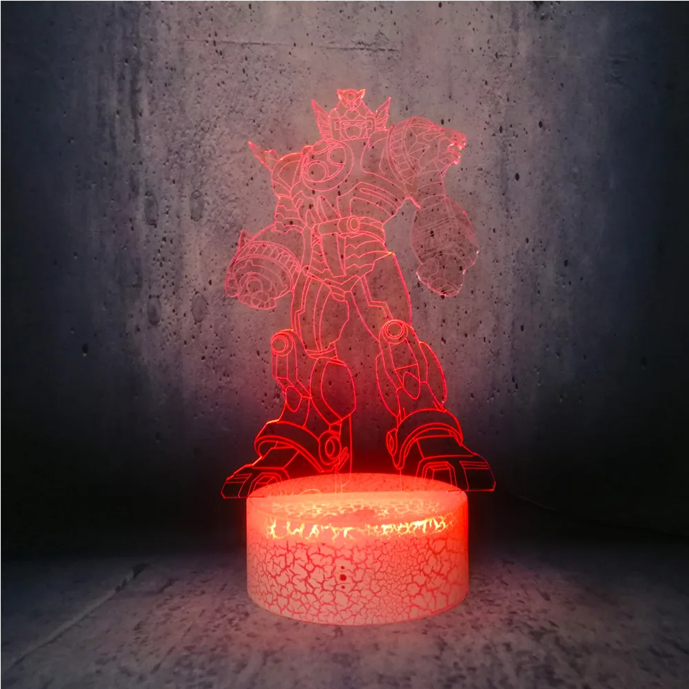 Ночник трансформер с подставкой популярный светодиодный 3D светильник для