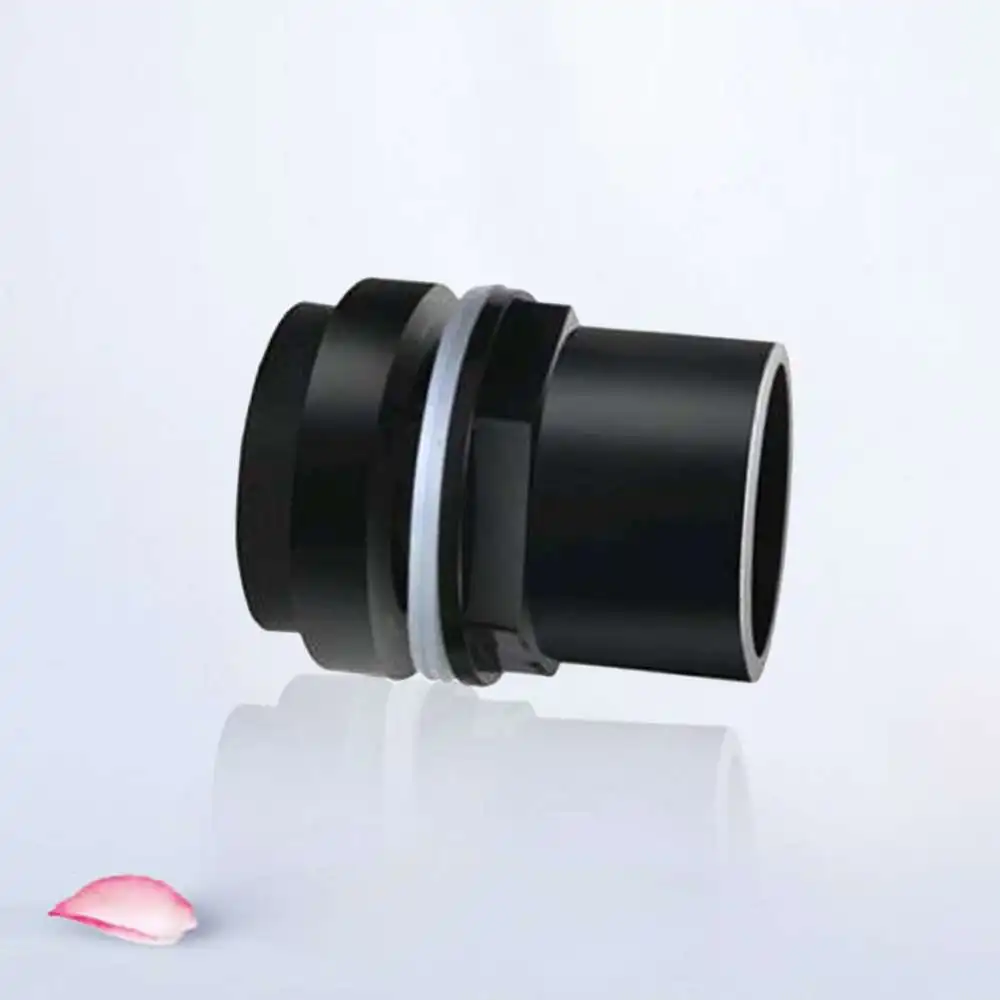 

1 Piece Durable Plastic PVC Aquarium Fish Tank Water Pipe Joint Connector Tool with Transparent And Flexible Silicone 8.5*5cm