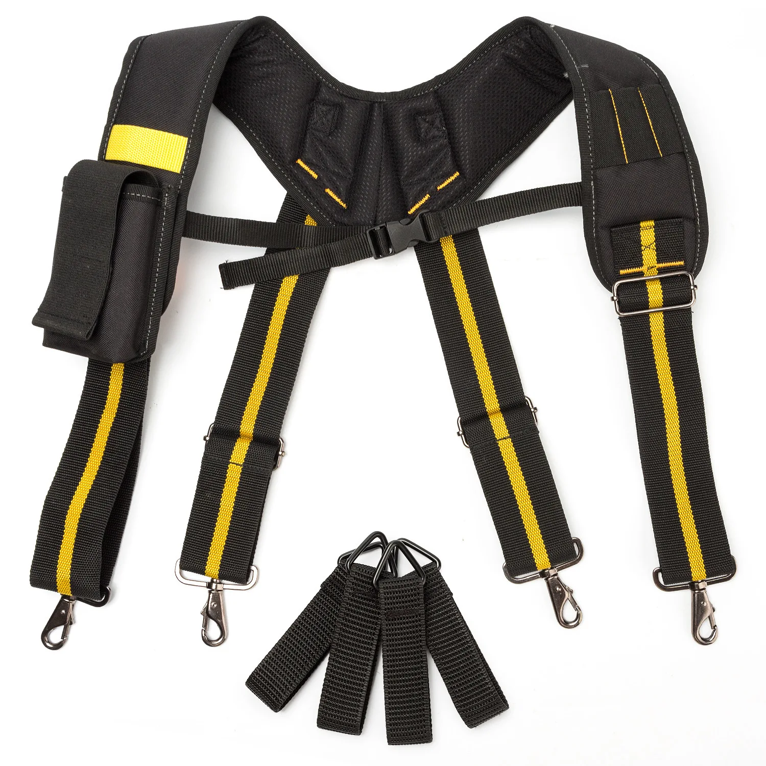 

New Heavy Duty Work Tool belt Suspender X-shaped multifunctional tooling harness that can hang tool bags to reduce the load