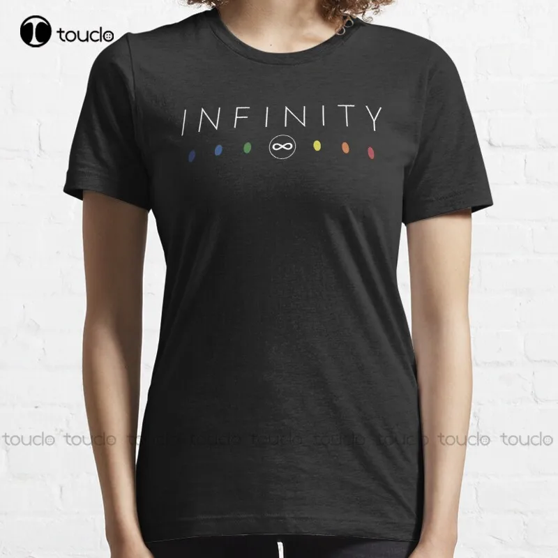 

Новая футболка Infinity - White Clean для мужчин и женщин, мужские рубашки размера S-3Xl унисекс