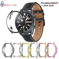 ultra slim protector case for samsung galaxy watch 3 45mm 41mm watch3 soft hollow out smart watch cover protective bumper shell