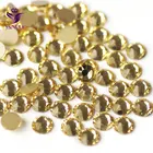 YANRUO 2088NOHF Flatback кристалл AB с плоской задней частью желтые стразы камни стразы с бриллиантами для поделок украшения для одежды