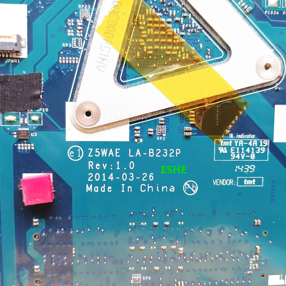 Рисунок 4 - Z5WAE LA-B232P для Acer Aspire