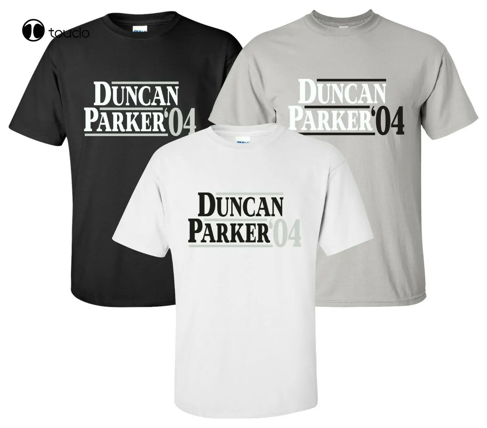 

New "Duncan Parker '04" 2004 T-Shirt Election Gift San Antonio Texas Tim Tony Go Cotton Tee Shirt Unisex