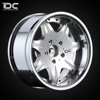 dc 4pcs 110 simulation aluminum alloy metal wheel 69 variable degree model drift flat sports rc car ls207 anodized