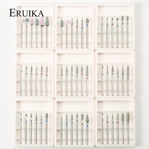 Набор Алмазных фрез для маникюра, 9 типов