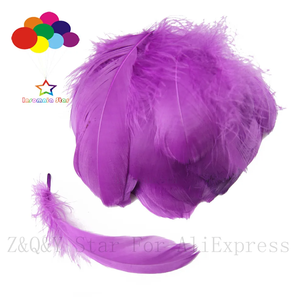 

50-100 натуральные гусиные перья, плавающие в 5-12 см