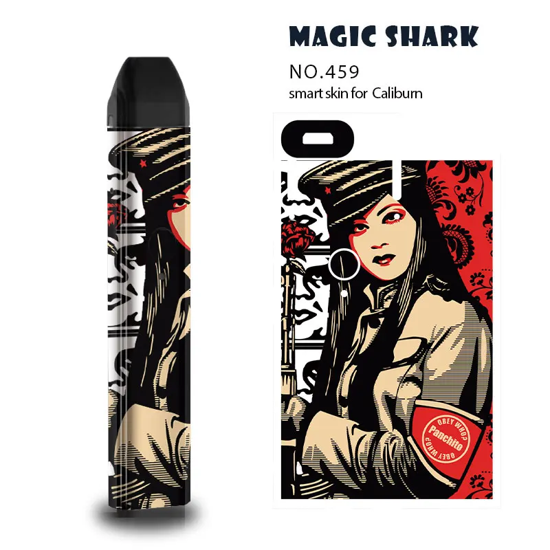 Magic Shark 2.5D Smile White Rabbit сексуальный женский чехол с сердечком пленка для вейпа