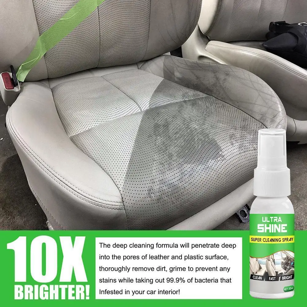 

Super Foaming Cleaner Power No-rinse Cleaner Car Interior Cleaning Multi-function No-clean Household Cleaner Spray Y2H4