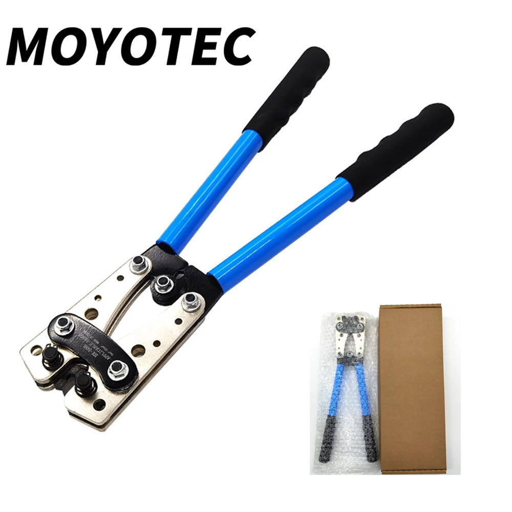 

MOYOTEC 6-50mm2 обжимные клещи Медь Алюминий для обжима кабеля зажим монтажный зажим голой клемму кабель терминальные щипцы для рук