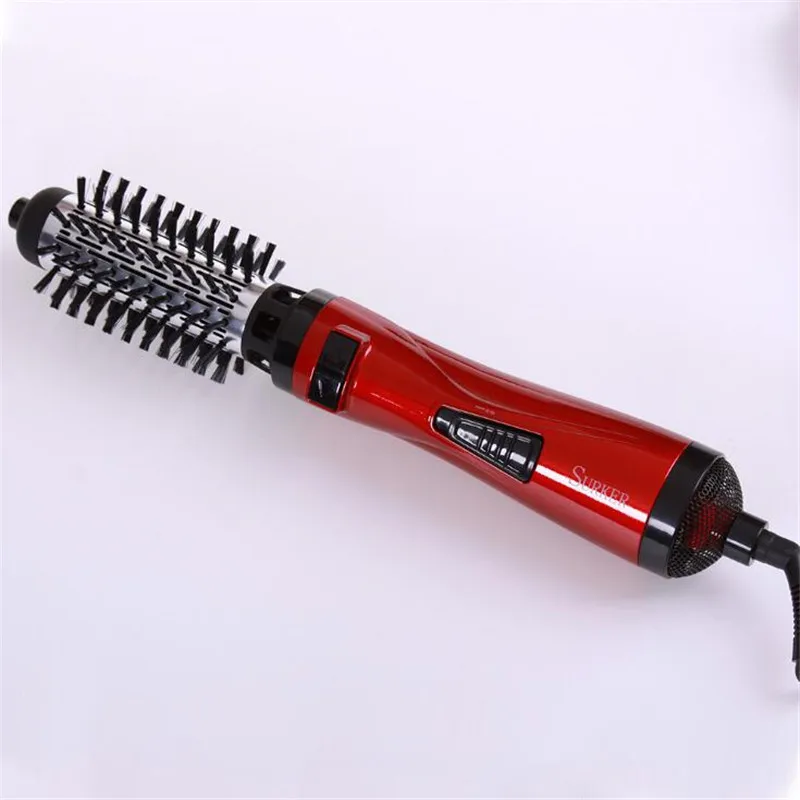 2 в 1 многофункциональная электрическая щетка для сушки волос роликовая расческа