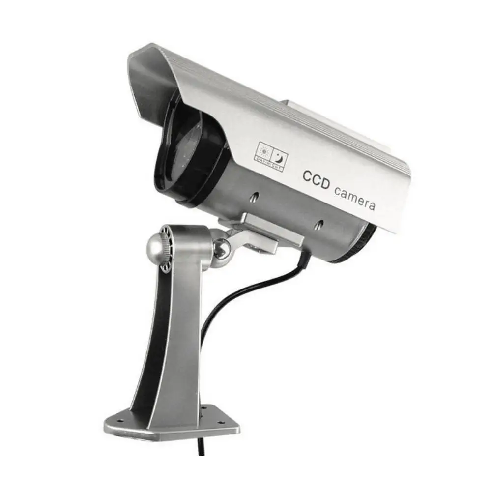 Фальшивый манекен на солнечной батарее камера видеонаблюдения с датчиком