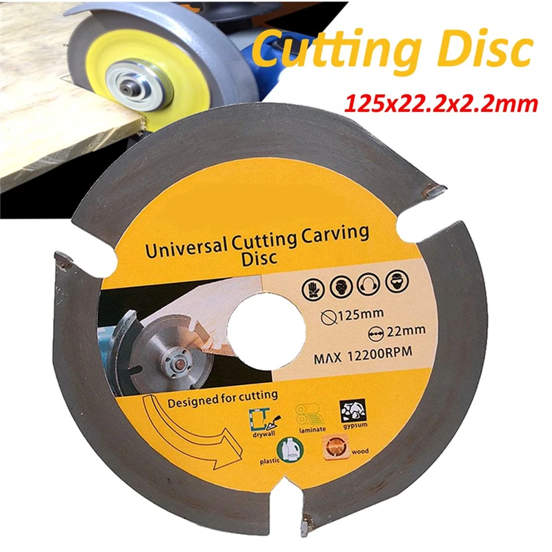

115/125mm 3T Circular Saw Blade Multitool Angle Grinder Saw Disc Carbide Tipped Wood Cutting Disc power tool accessories