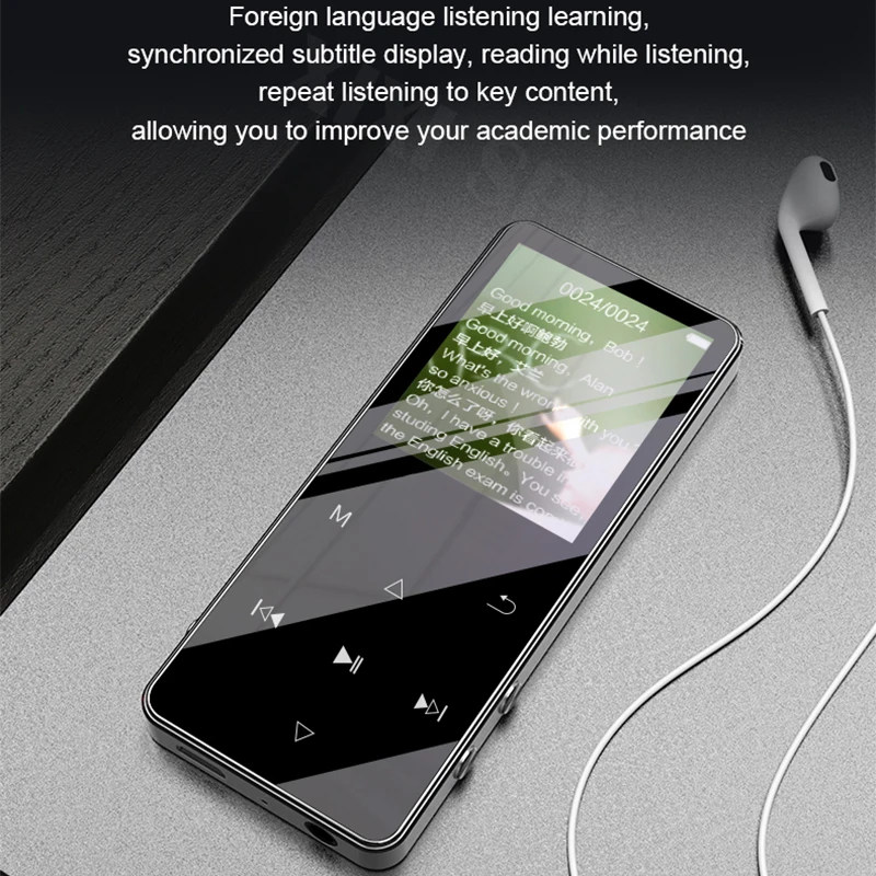 Bluetooth 5 0 mp3 плеер Музыка hifi медиа flac голосовой аудио встроенный динамик с