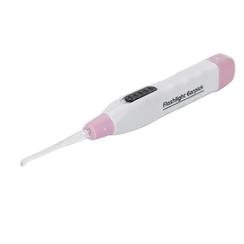 Модный ушной очиститель со светодиодным освещением Ушная ложка чистый фонарик