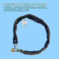 adjustable compact easily carry mtb road bike accessory safety anti theft lock bike chain lock security supplies