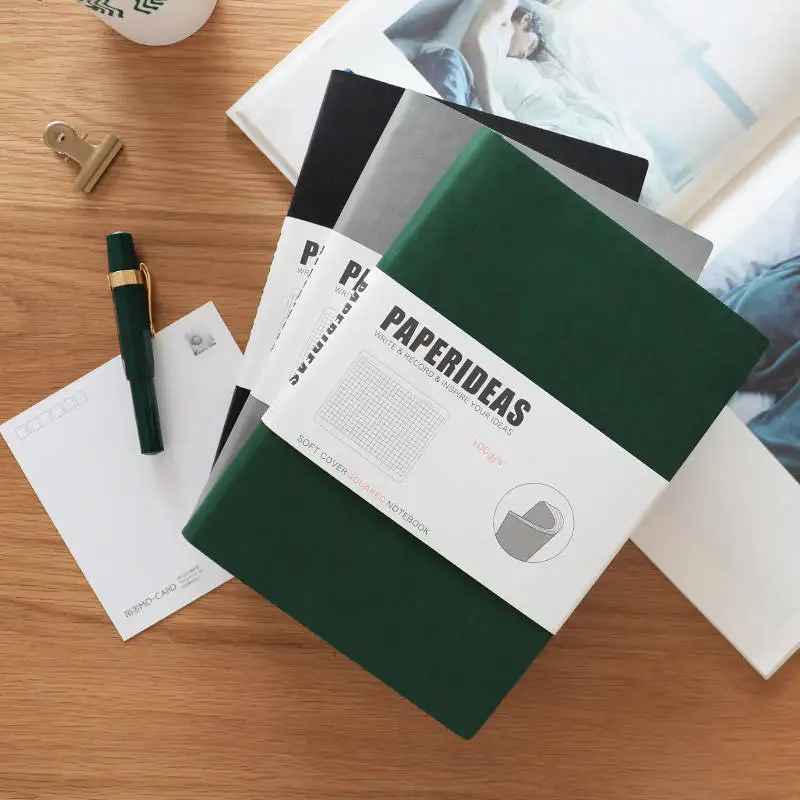 A5 держатель серии Hardcover с пунктирной линии Тетрадь повязка в горошек личный