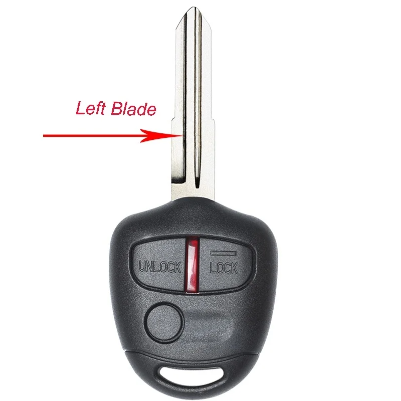 Запасной пульт дистанционного управления Keyecu с 3 кнопками 433 МГц ID46 для Mitsubishi