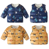 autumn winter coat for baby boys girls clothes vest coats new toddler children down jackets kids parkas infant outerwear 6m 4y