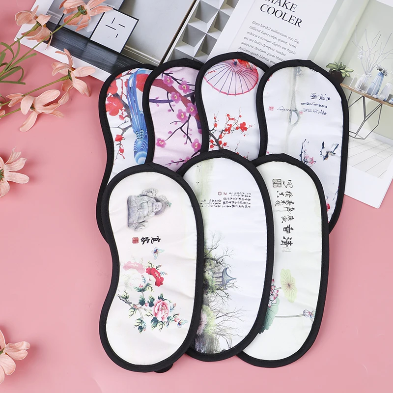 

1 Pcs Chinese wind flower bird eye mask sleep eye mask Travel Relax Eye Patch Random Hot Sale