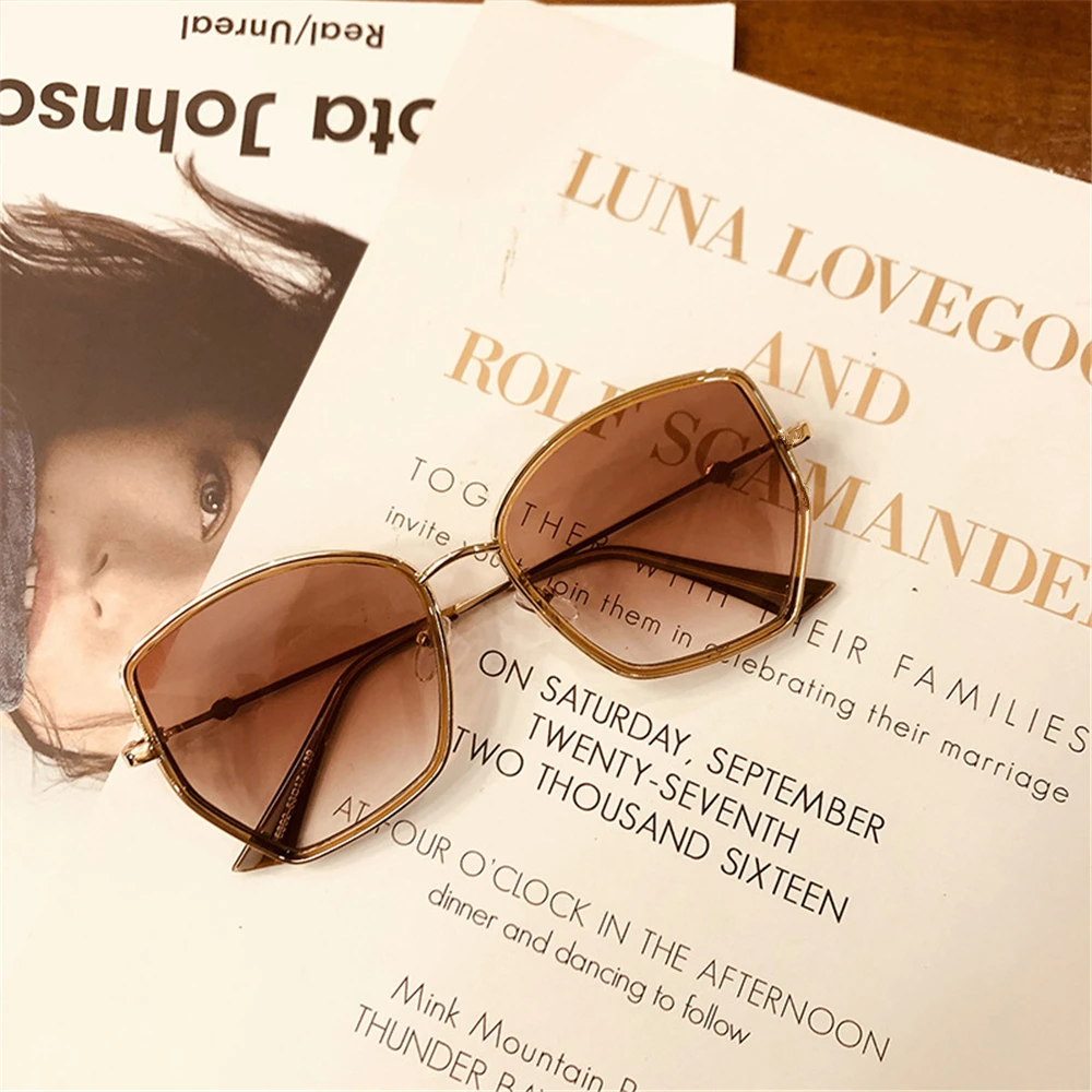 Модные женские солнцезащитные очки высокого разрешения роскошные дизайнерские