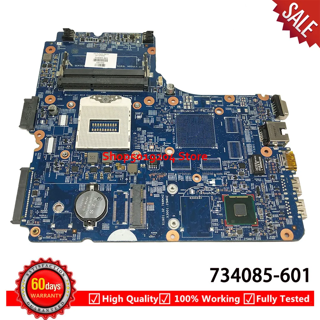 

734085-601 734085-501 for hp ProBook 450-G1 Notebook for HP 450 440 G1 motherboard 734726-601 48.4YW04.011 48.4YW05.011