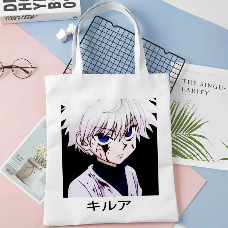 

Hunter x Hunter shopping bag eco bolsas de tela reusable bolsa bag bolsa compra shoping grab
