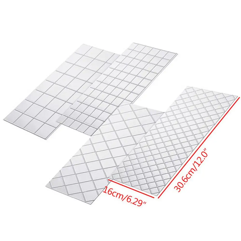 4 шт. пластиковые формы для помадки инструменты украшения тортов кружевной
