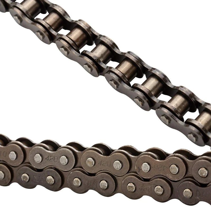 420 Motorcycle Chain - Standard Roller 132 Link + Breaker for 110Cc 125Cc Dirt Pit Bike Atv Quad Go Kart Scooter | Автомобили и