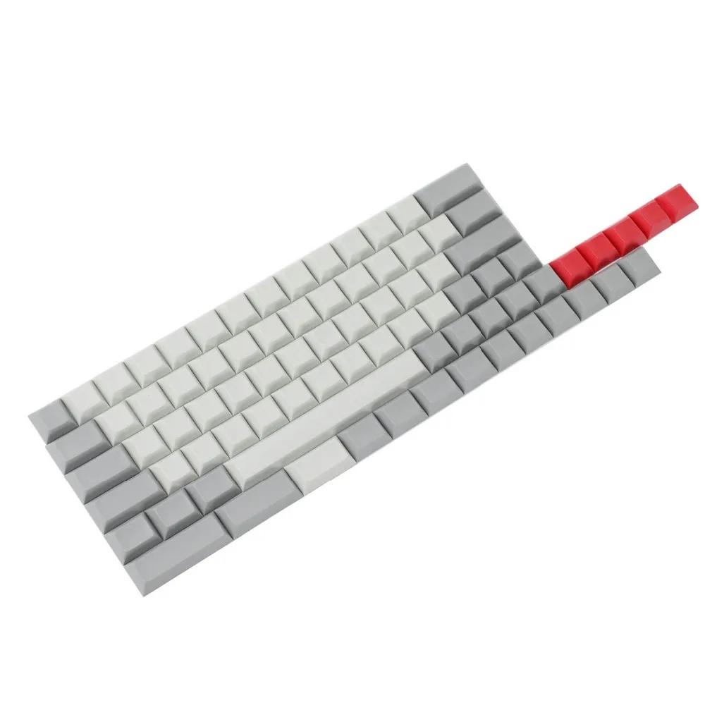 

YMDK DSA Blank 61 64 68 ANSI Keyset DSA Profile Thick PBT Keycap set For Cherry MX Mechanical Keyboard GH60 GK64 Tada68 SP64