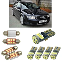 interior led car lights for audi a4 avant 8e5 b6 estate reading dome bulbs for cars error free license plate light 16pclot