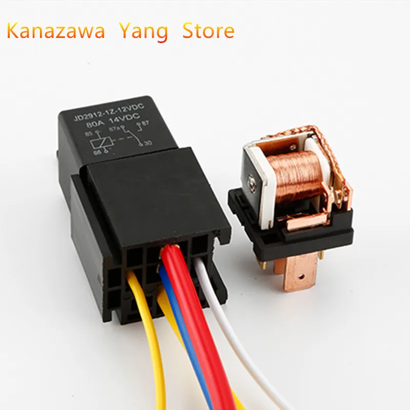 5 шт. 10 5-контактное автомобильное реле с разъемом водонепроницаемый ударопрочный