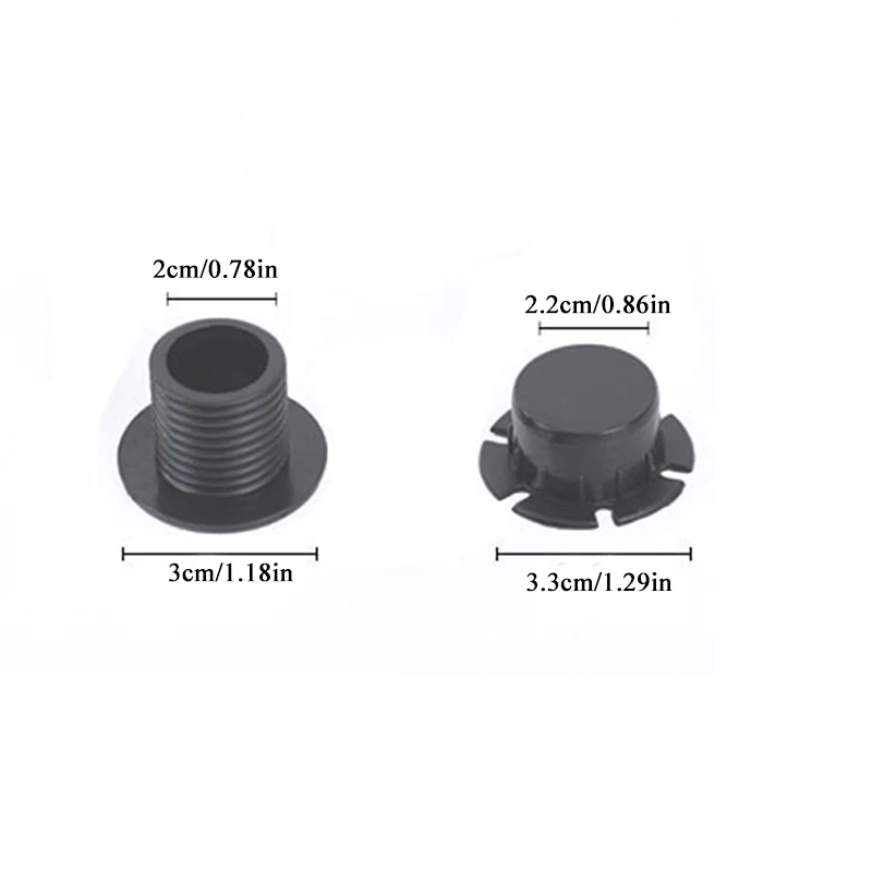 1 Set DIY bag Handle Messenger Parts Wholesale bag Button Accessories Plastic Screw Beach Bag Screw And Nut for the Rope