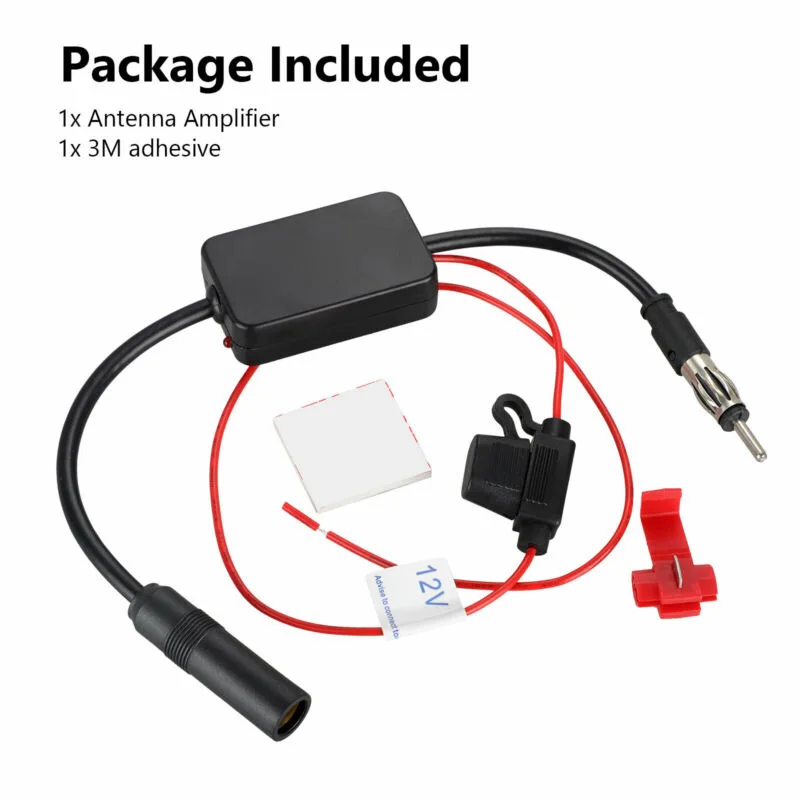 Радио Стерео антенна усилитель для Harley мотоцикл пароход гольф тележки