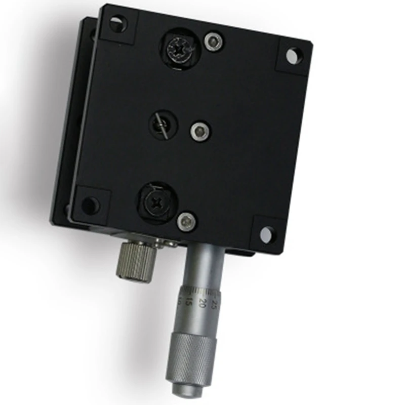 

Z Axis 60X60mm Optical Displacement Platform High Precision Micrometer Height Adjustable Sliding Stage Sliding Table LZ60