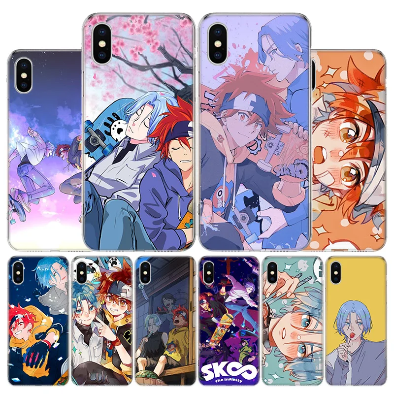 

Sk8 The Infinity Anime Phone Case For Apple iphone 14 13 12 11 Pro Max SE 2020 X XS XR 7 8 6 6S Plus Soft Cover Coque Fundas